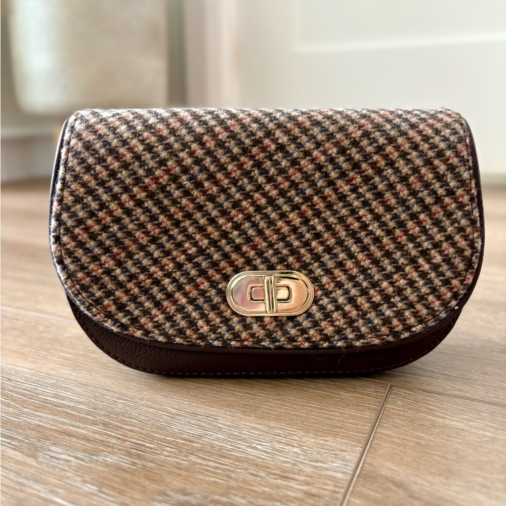 Houndstooth Women's Belt Bag